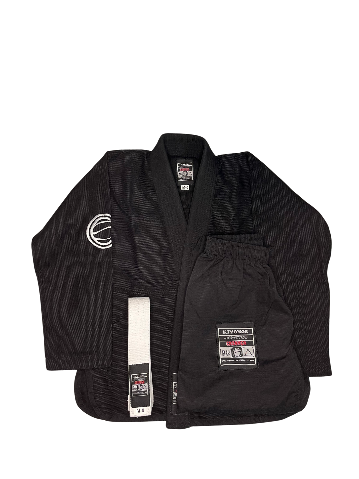 Soiltechnique Criança BJJ GI Kids Negro
