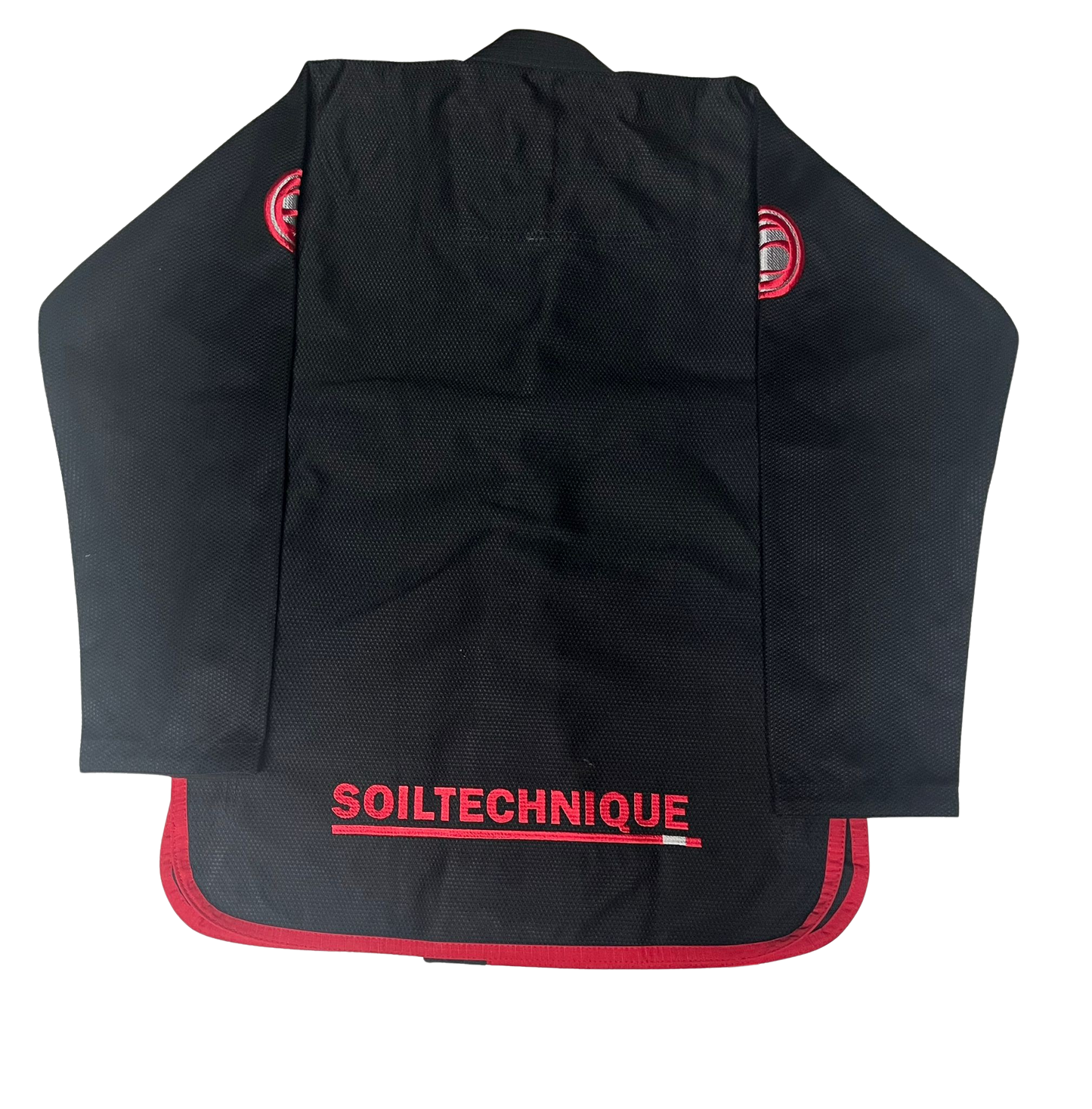 Soiltechnique Kimono Breathe Jiu-Jitsu Negro-Rojo