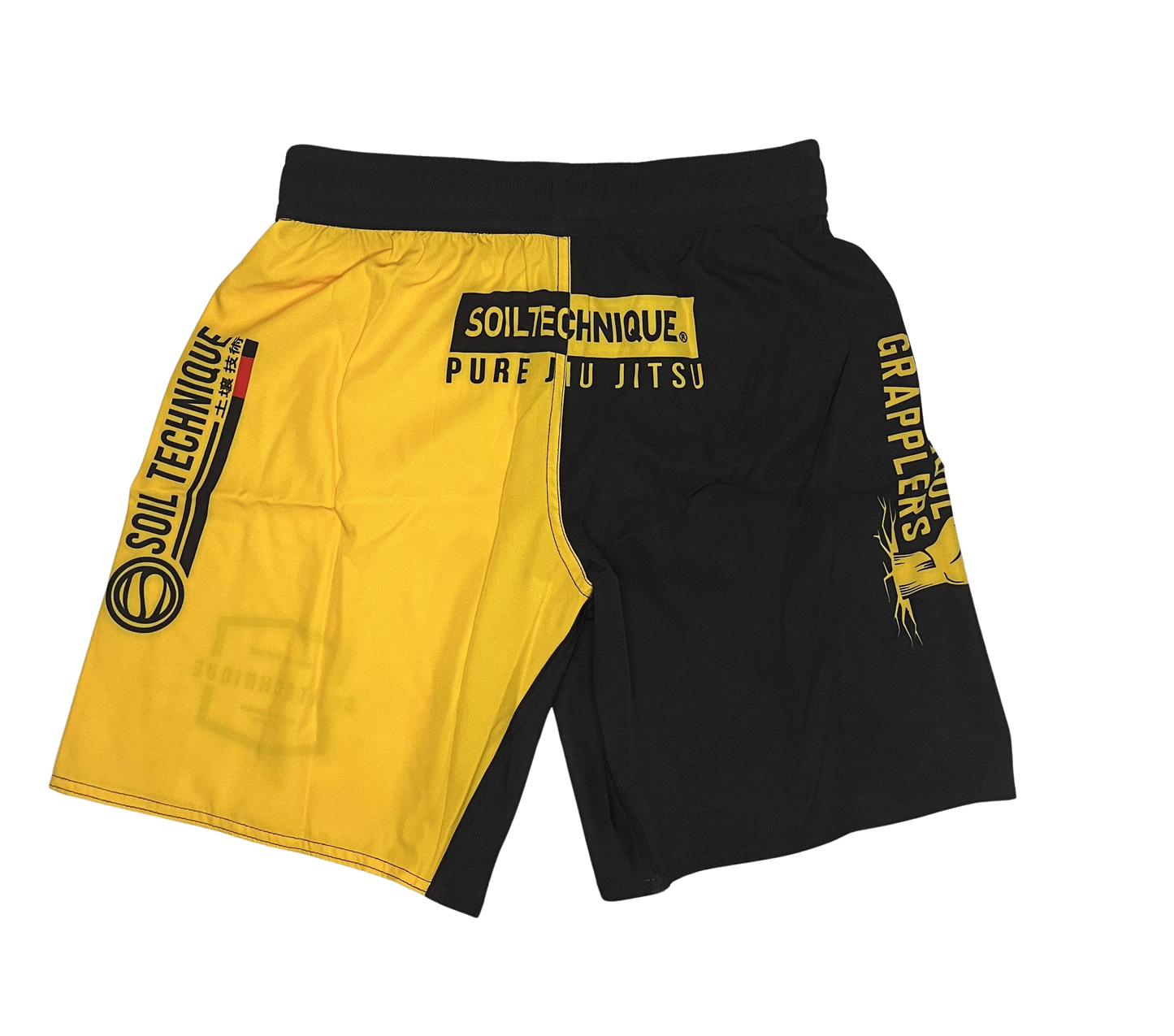 Soiltechnique Grappling Short Logo Amarillo