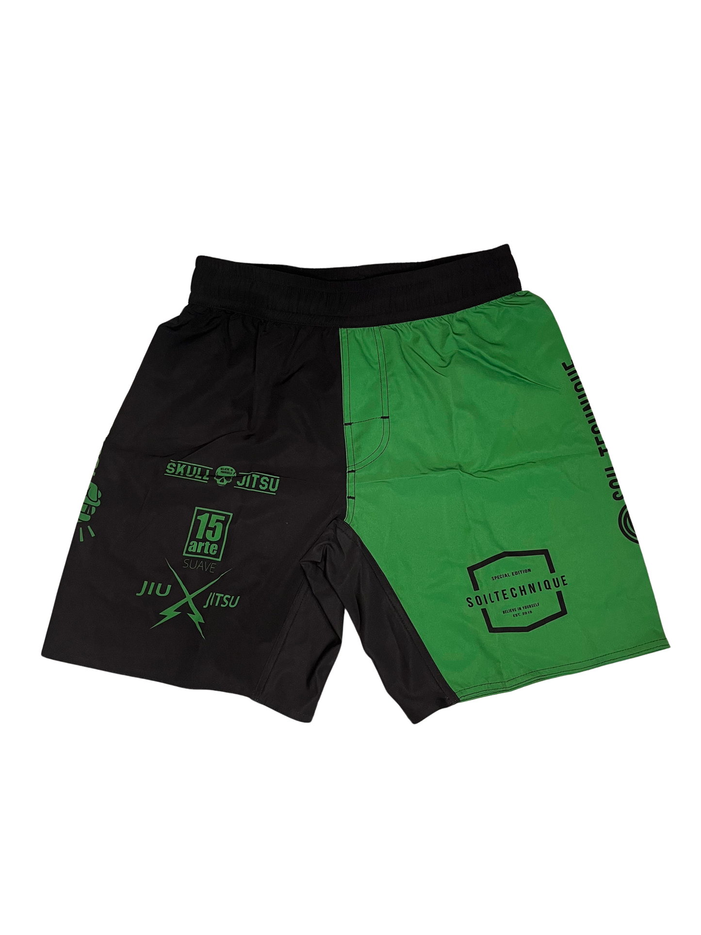 Soiltechnique Grappling Short Logo Verde