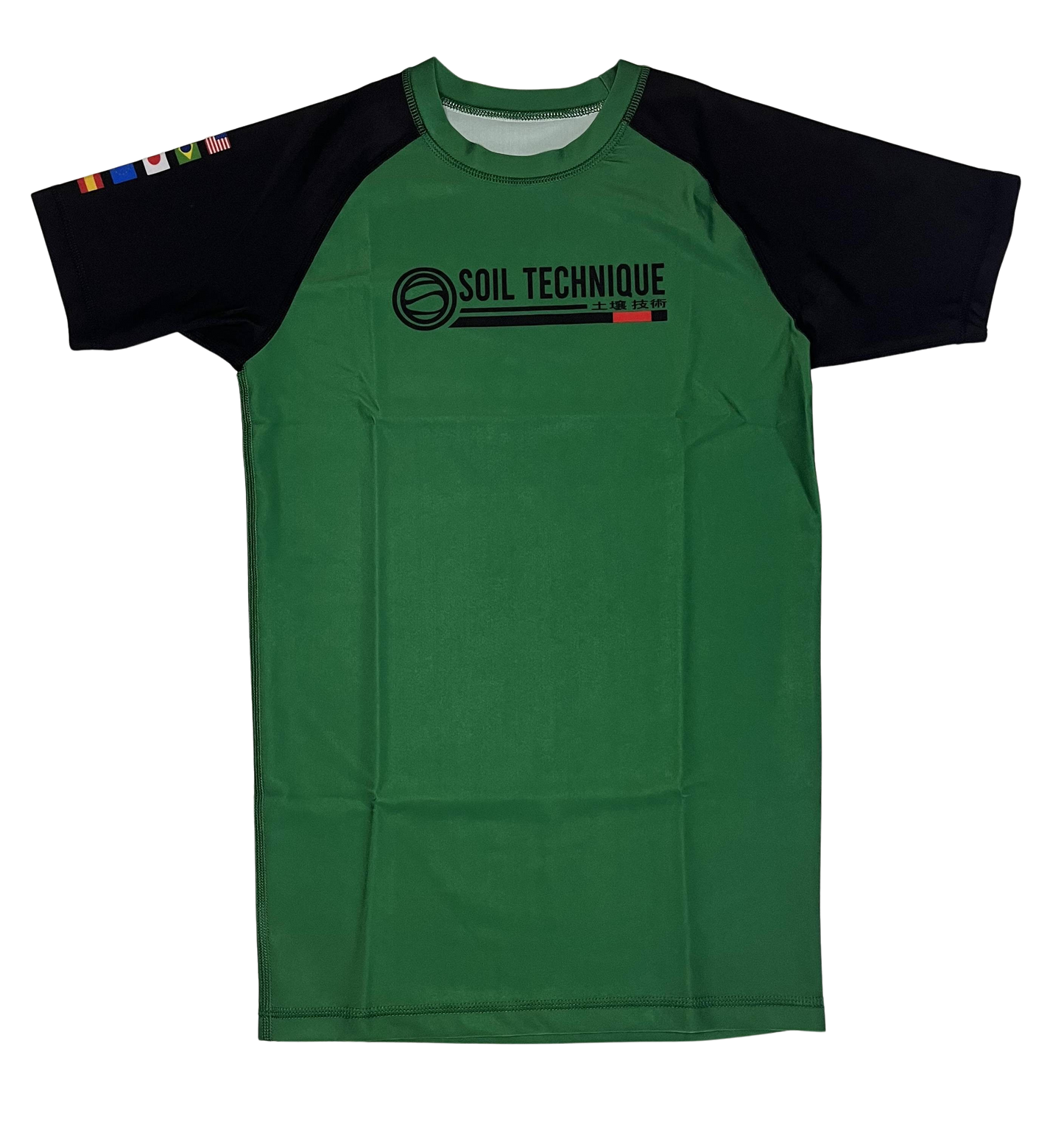 Soiltechnique Rashguard Logo Verde