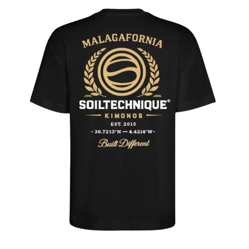 Soiltechnique T-Shirt MALAGAFORNIA Negro