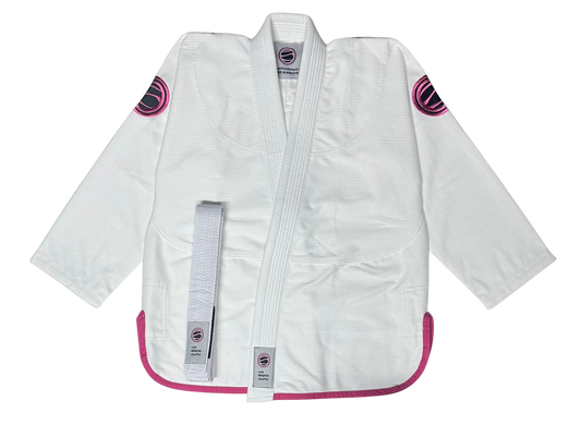 Soiltechnique Ladies Breathe Jiu-Jitsu Blanco-Rosa