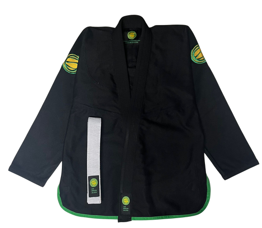 Soiltechnique Kimono Breather Jiu-Jitsu Negro-Verde