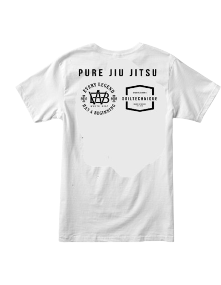 Soiltechnique Pure Jiu-Jitsu T-Shirt Blanco