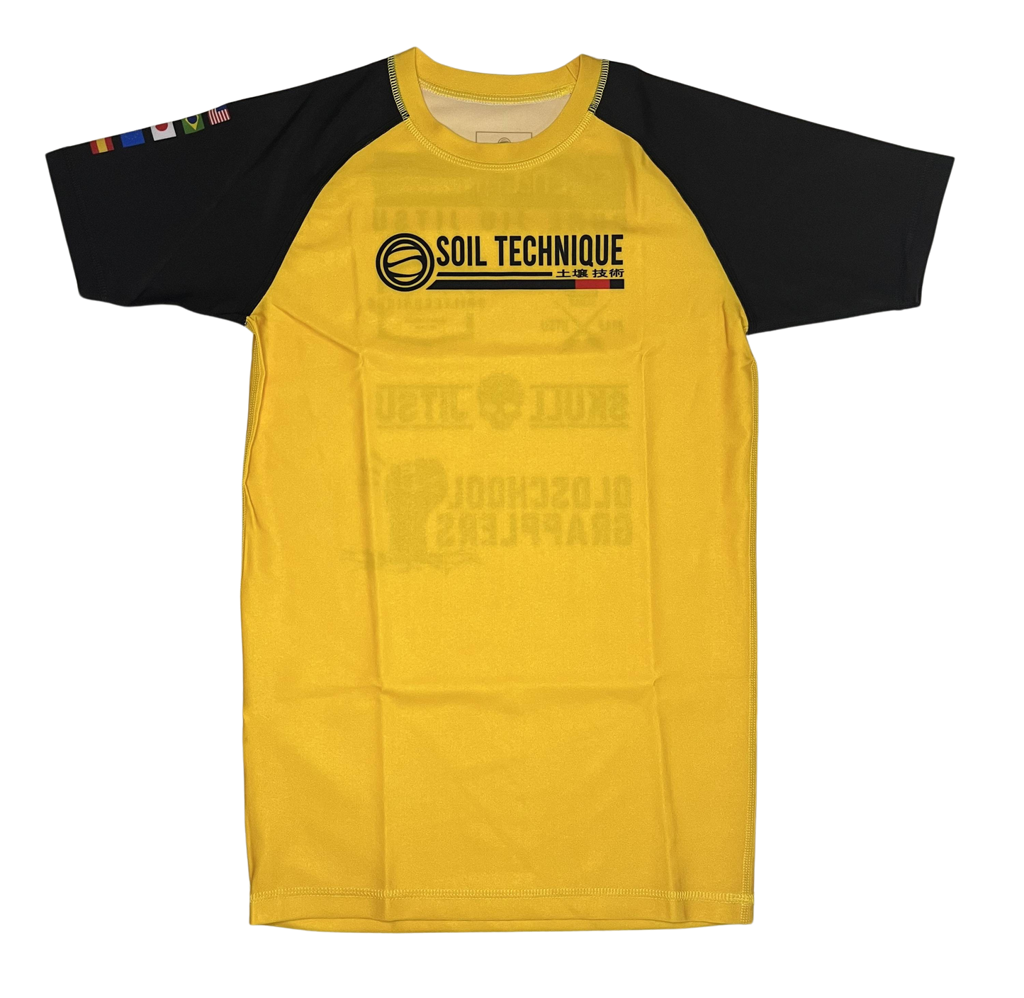 Soiltechnique Rashguard Logo Amarillo