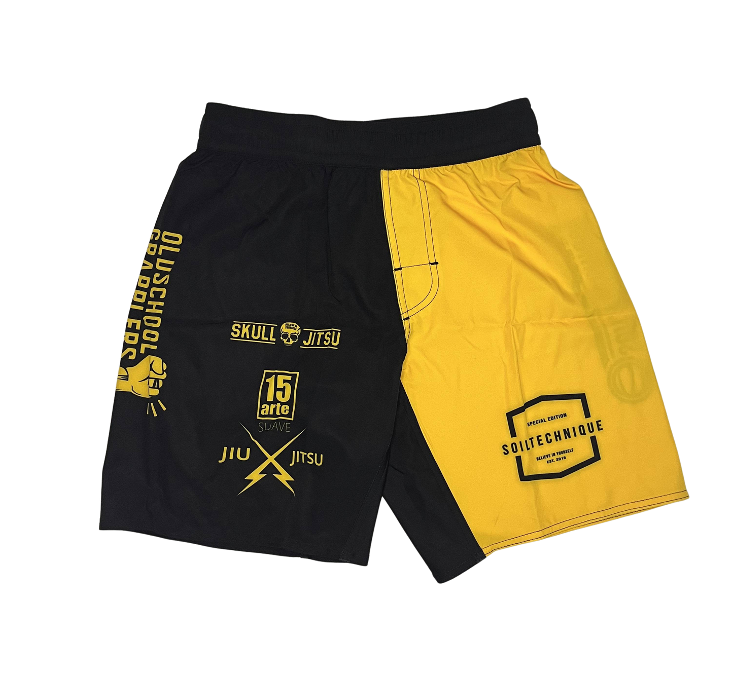 Soiltechnique Grappling Short Logo Amarillo