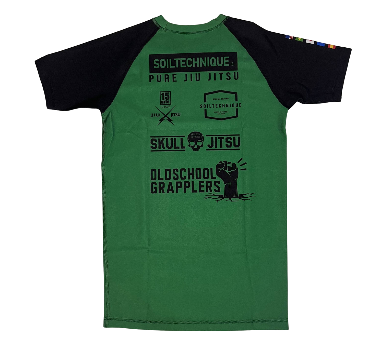 Soiltechnique Rashguard Logo Verde